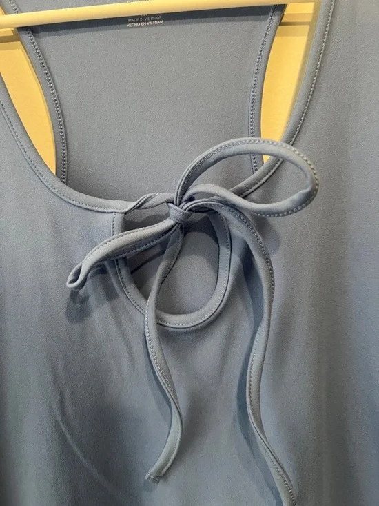 wild fable Periwinkle Tie-Back Midi Dress - Picture 3 of 5